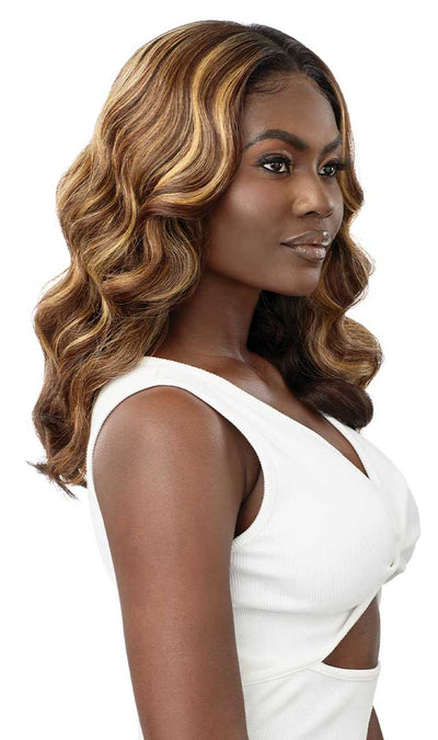 Outre Perfect Hairline HD Transparent 13"x 4" Lace Front Wig Gelora 18" - Elevate Styles
