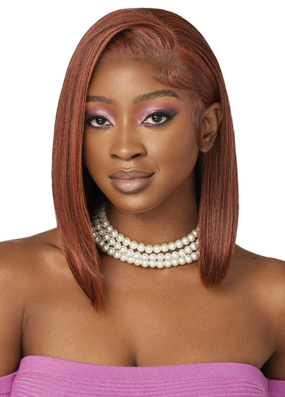 Outre Perfect Hairline Swoop Series Frontal Lace 13"x 4" HD Transparent Lace Front Wig Swoop 5