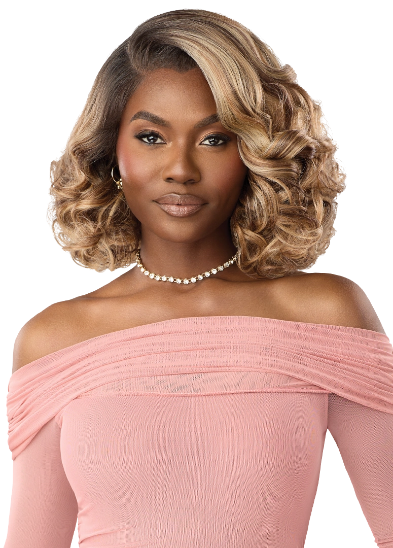 Outre Perfect Hairline True Frontal  13"x 6" HD Transparent Lace Front Wig Peak 713 QLPHLTFPK13 - Elevate Styles