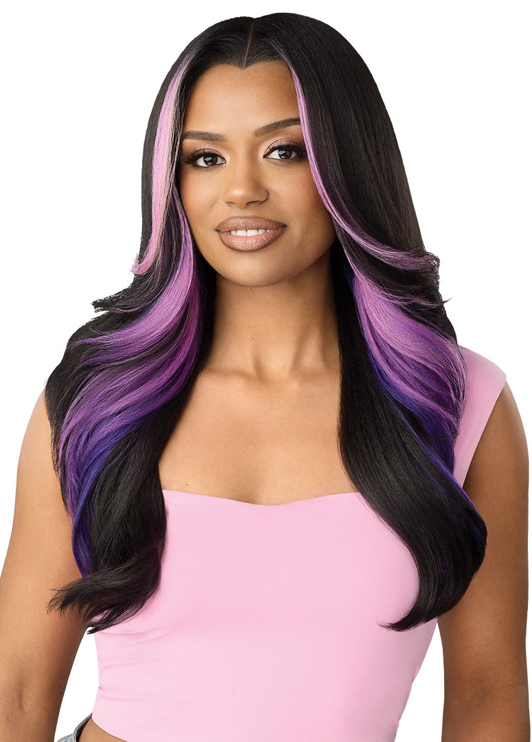 Outre Perfect Hairline True Frontal  13"x 6" HD Transparent Lace Front Wig Peak 714 QLPHLTFPK14 - Elevate Styles