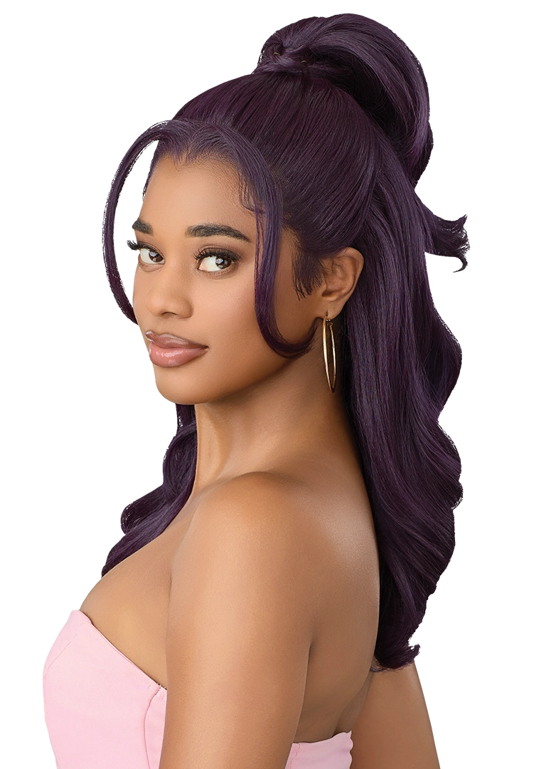 Outre Perfect Hairline True Frontal  13"x 6" HD Transparent Lace Front Wig Peak 715 QLPHLTFPK15