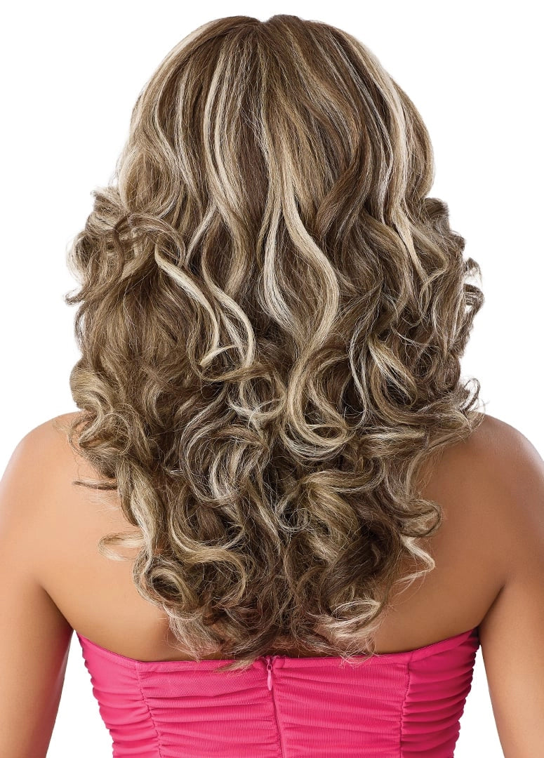 Outre Perfect Hairline True Frontal  13"x 6" HD Transparent Lace Front Wig Peak 718 QLPHLTFPK18