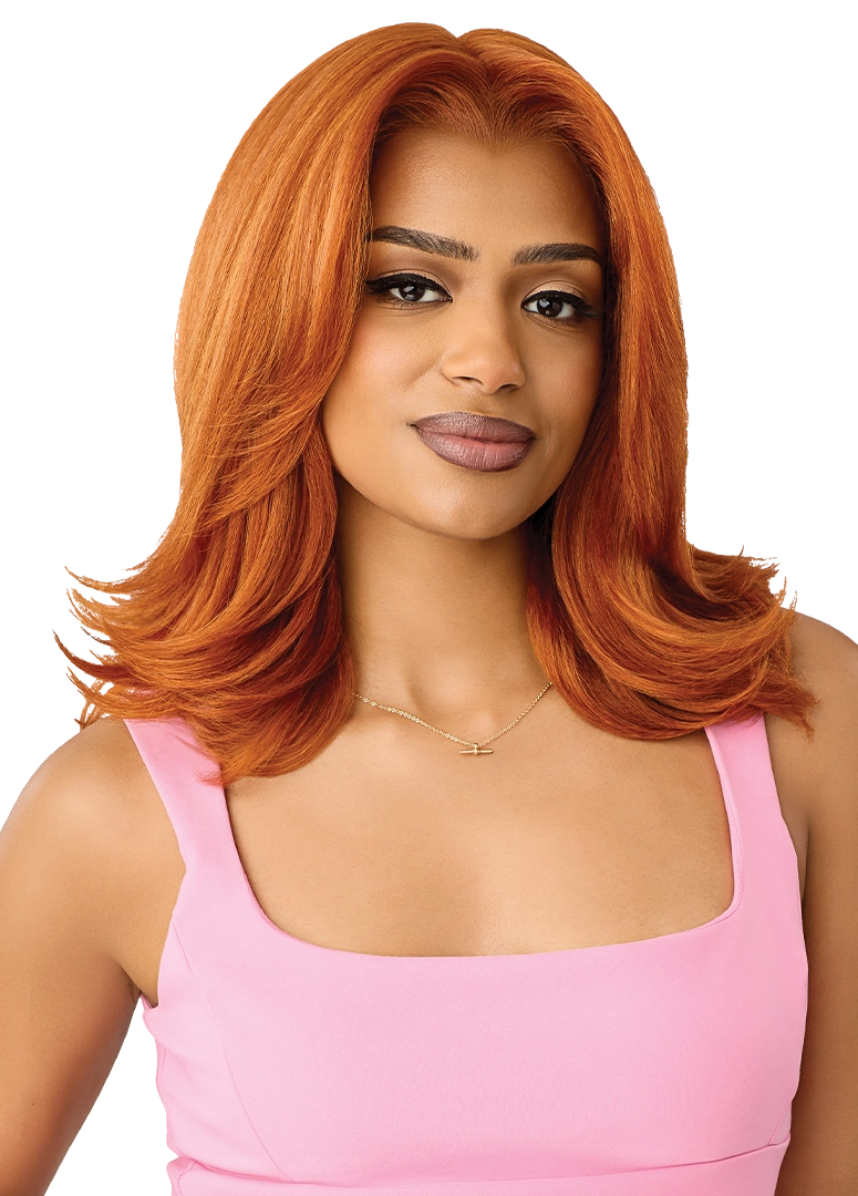 Outre Perfect Hairline True Frontal  13"x 6" HD Transparent Lace Front Wig Peak 721 QLPHLTFPK21