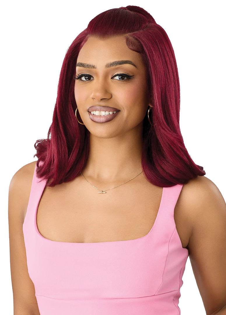 Outre Perfect Hairline True Frontal  13"x 6" HD Transparent Lace Front Wig Peak 721 QLPHLTFPK21