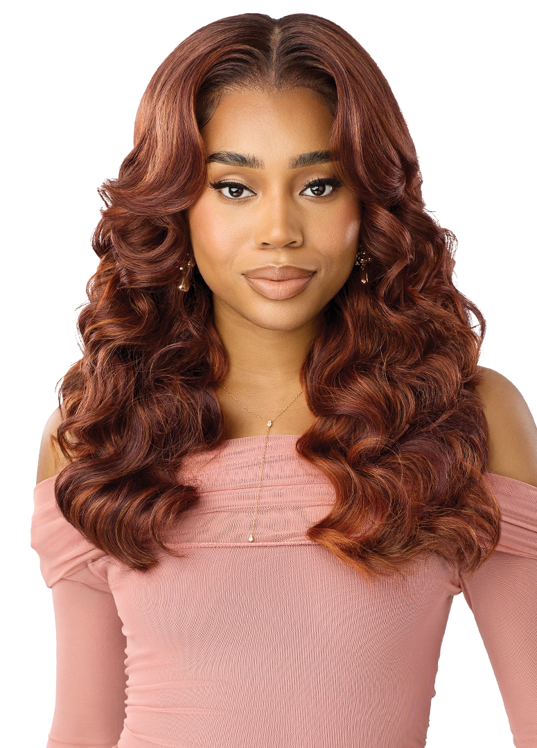 Outre Perfect Hairline True Frontal  13"x 6" HD Transparent Lace Front Wig Peak 722 QLPHLTFPK22