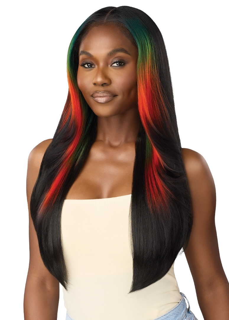 Outre Perfect Hairline 360 Frontal Lace 13"x 6" HD Transparent Lace Front Wig Athala QLPHLATH - Elevate Styles