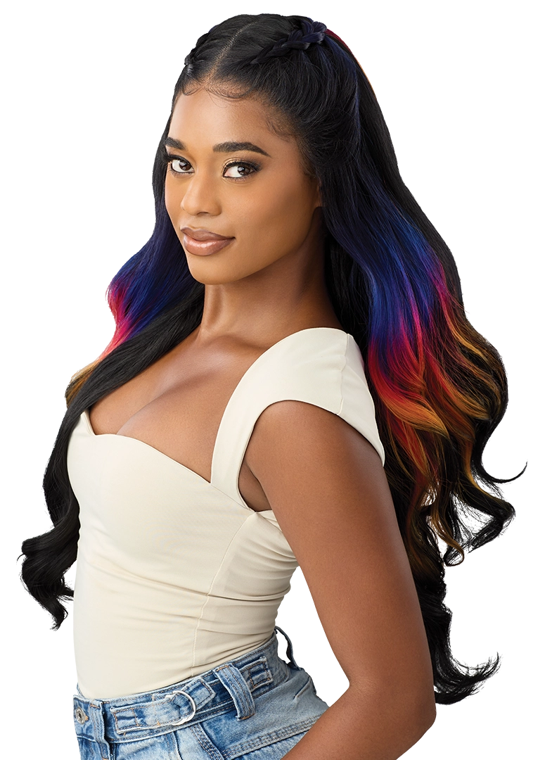 Outre Perfect Hairline 360 Frontal Lace 13"x 6" HD Transparent Lace Front Wig Rimona QLPHLRIM - Elevate Styles