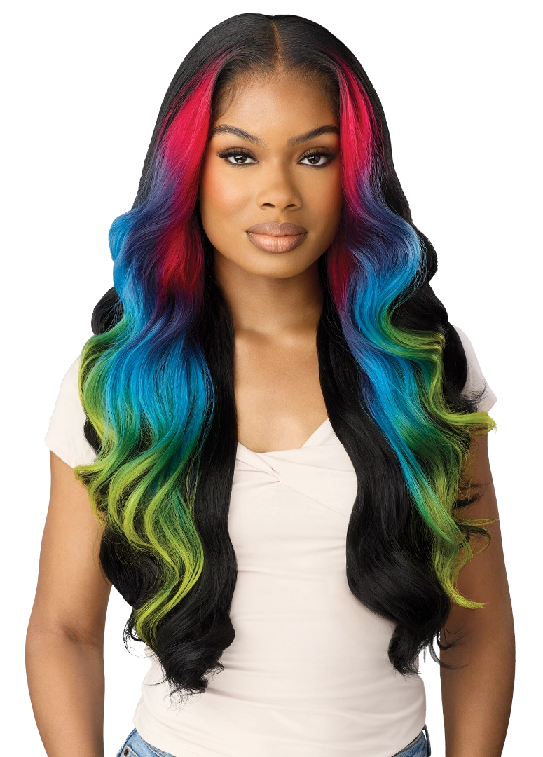 Outre Perfect Hairline 360 Frontal Lace 13"x 6" HD Transparent Lace Front Wig Rimona QLPHLRIM - Elevate Styles