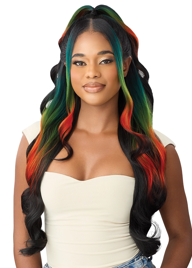 Outre Perfect Hairline 360 Frontal Lace 13"x 6" HD Transparent Lace Front Wig Rimona QLPHLRIM - Elevate Styles