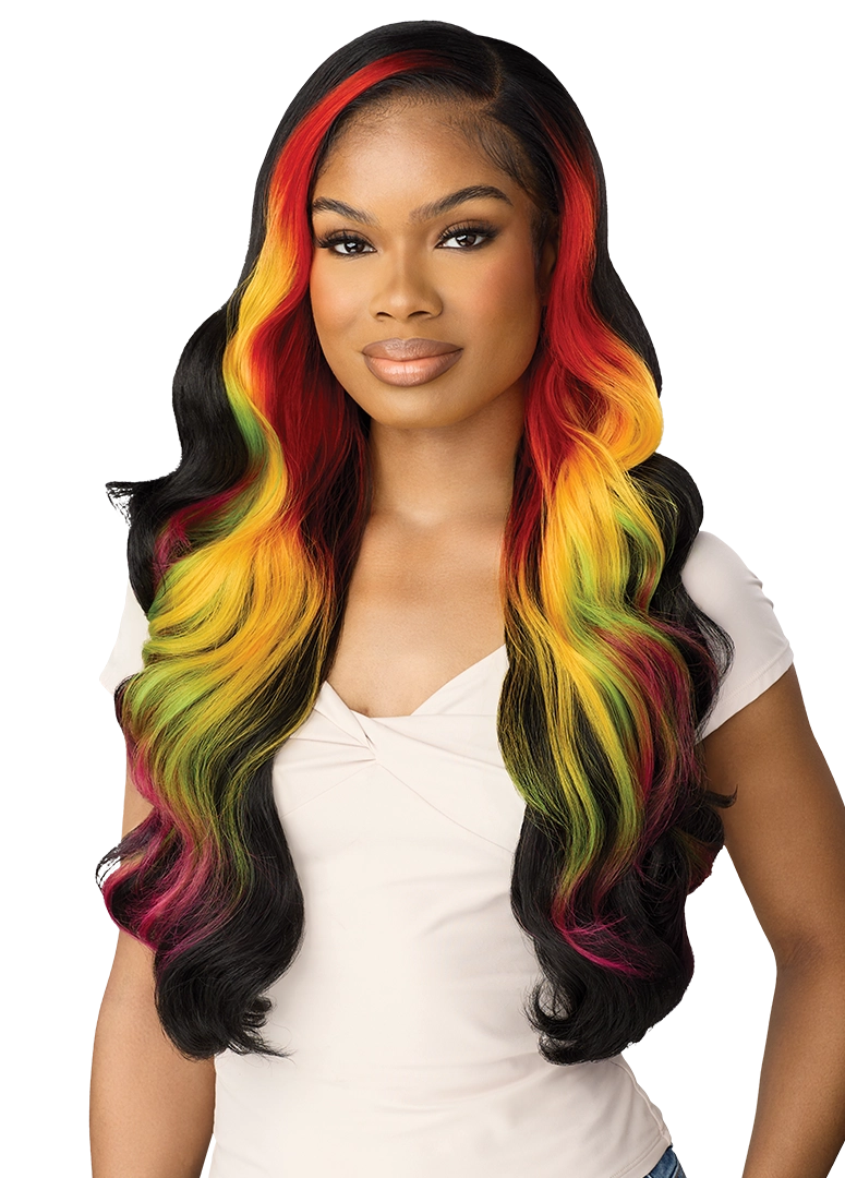 Outre Perfect Hairline 360 Frontal Lace 13"x 6" HD Transparent Lace Front Wig Rimona QLPHLRIM - Elevate Styles