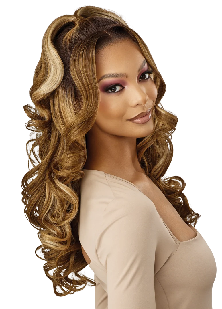Outre Perfect Hairline 360 Frontal Lace 13"x 6" HD Transparent Lace Front Wig Briella - Elevate Styles
