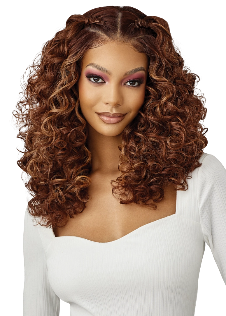 Outre Perfect Hairline 360 Frontal Lace 13"x 6" HD Transparent Lace Front Wig Charlyn - Elevate Styles