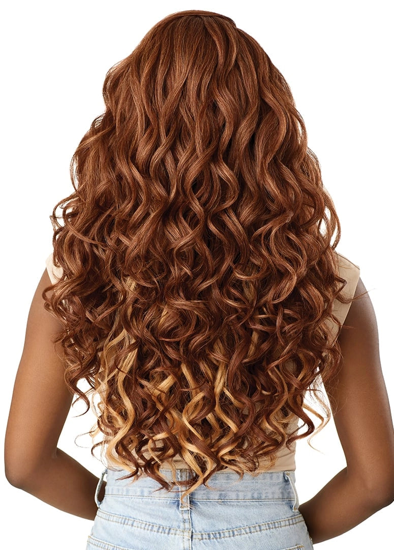 Outre Perfect Hairline 360 Frontal Lace 13"x 6" HD Transparent Lace Front Wig Hania QLPHLHAN - Elevate Styles