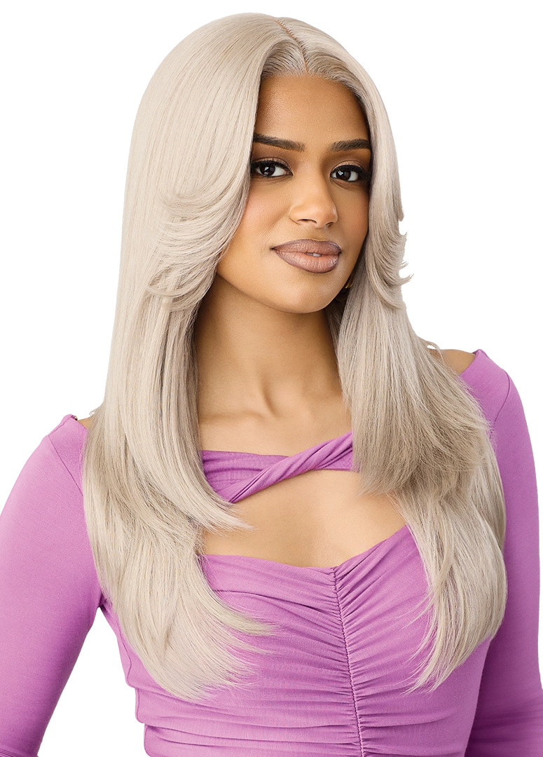 Outre Perfect Hairline Swoop Series Frontal Lace 13"x 4" HD Transparent Lace Front Wig Swoop 25 QLPHLSSWO25