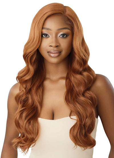 Outre HD Transparent Glueless Lace Pre-Plucked 5" Deep Part Lace Front Wig Rosanna - Elevate Styles