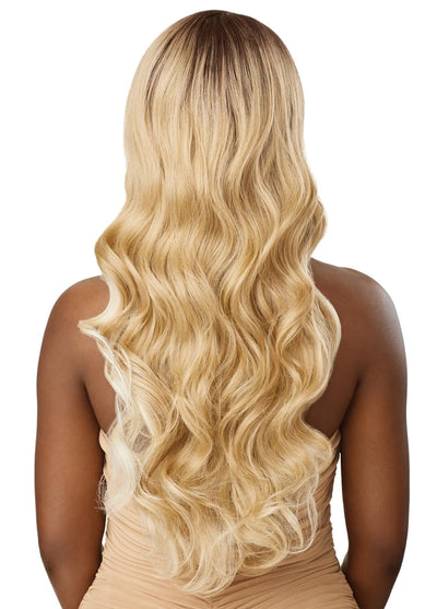 Outre Synthetic Sleek Lay Part HD Transparent Lace Front Wig Sahari - Elevate Styles
