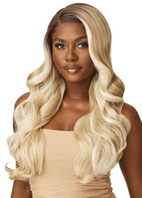 Thumbnail for Outre Synthetic Sleek Lay Part HD Transparent Lace Front Wig Sahari - Elevate Styles