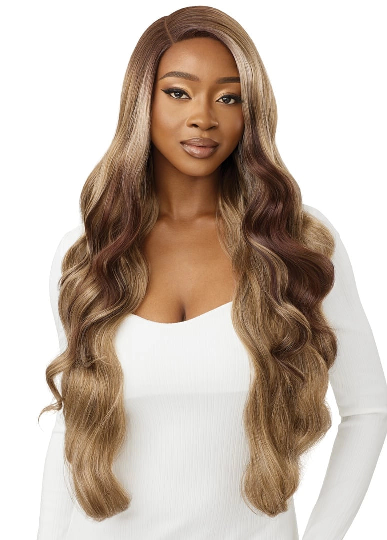 Outre Synthetic Sleek Lay Part HD Transparent Lace Front Wig Kimari - Elevate Styles