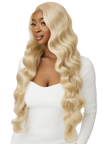 Outre Synthetic Sleek Lay Part HD Transparent Lace Front Wig Kimari - Elevate Styles
