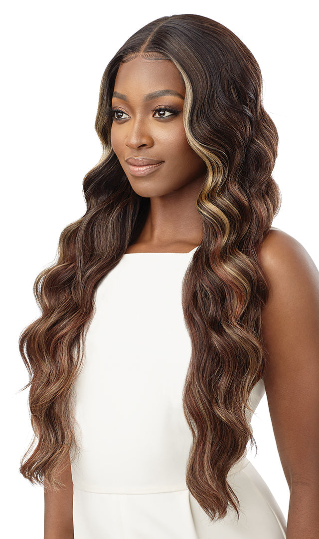 Outre SleekLay Synthetic Lace Front Wig Larissa 28" - Elevate Styles