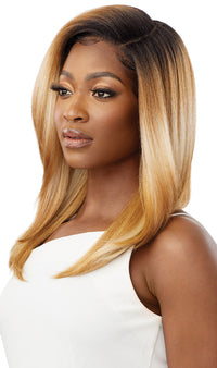 Thumbnail for Outre Synthetic Sleek Lay Part HD Transparent Lace Front Wig Vernisha 18