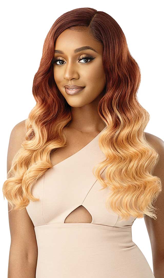 Outre Synthetic HD Transparent Lace Front Wig Tenalie 24