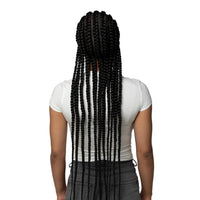 Thumbnail for Queen B Braided Lace Wig Ghana Braid QLW301