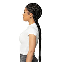 Thumbnail for Urban Beauty Queen B Full Lace Ghana Braid Wig QLW301