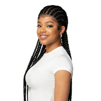 Thumbnail for Urban Beauty Queen B Full Lace Ghana Braid Wig QLW301