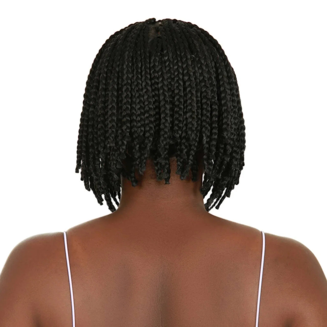 Urban Beauty Queen B HD Full Lace Box Braid Bob Wig 10" QLW317