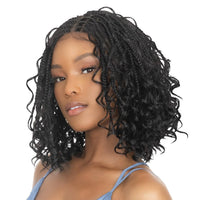 Thumbnail for Queen B The Perfect Boho Braided Lace Wig QLW403 BOHO DEEP_COLOR 1B