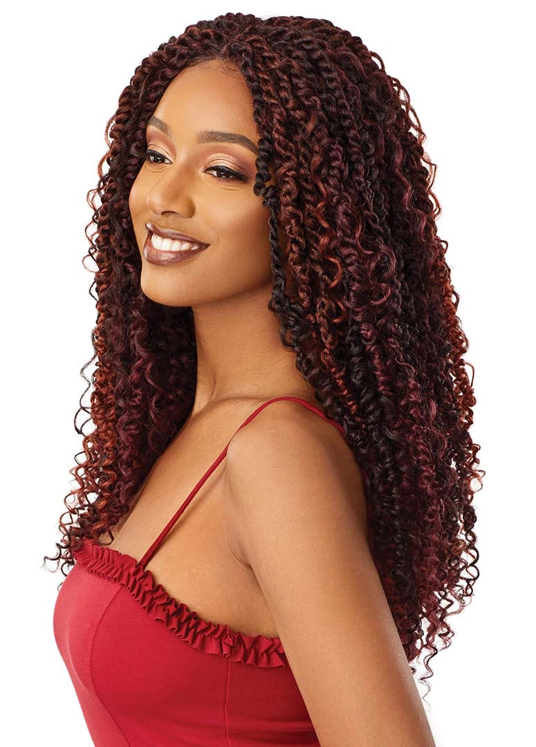 Outre 4x4 Swiss Braid Lace Front Wig Boho Passion Waterwave 22" - Elevate Styles
