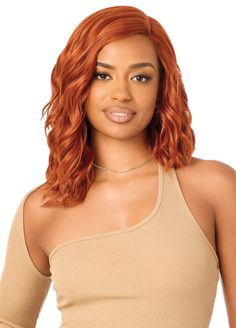 Outre Synthetic Glueless HD Transparent Lace Front Wig ACADIA QLACA - Elevate Styles