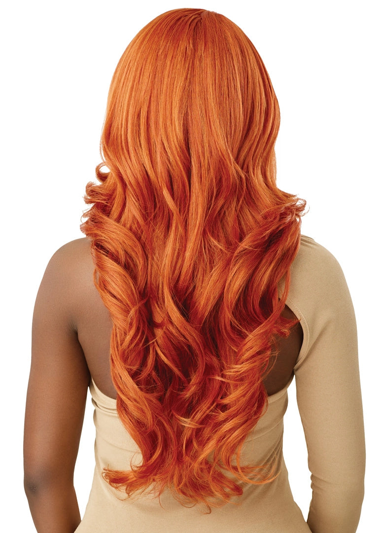 Outre Synthetic Glueless HD Transparent Lace Front Wig Alika - Elevate Styles