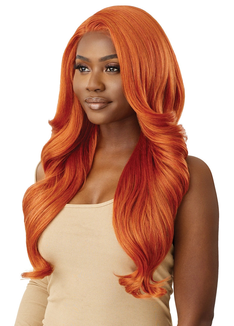 Outre Synthetic Glueless HD Transparent Lace Front Wig Alika - Elevate Styles