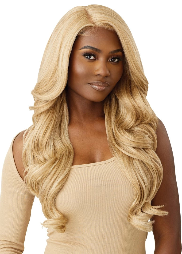 Outre Synthetic Glueless HD Transparent Lace Front Wig Alika - Elevate Styles