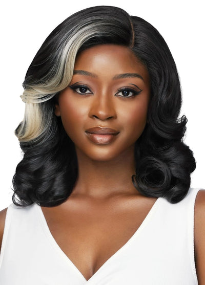 Outre HD Transparent Glueless Lace Pre-Plucked 5" Deep Part Lace Front Wig Bess - Elevate Styles