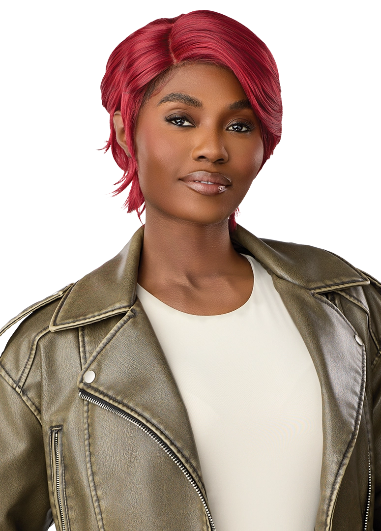 Outre Synthetic Glueless HD Transparent Lace Front Wig Bruna QLBRU - Elevate Styles