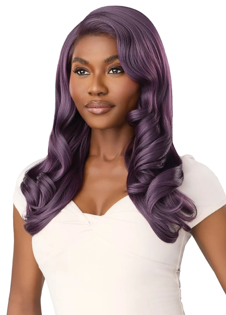 Outre Synthetic Glueless HD Transparent Lace Front Wig Emalinda QLEML - Elevate Styles
