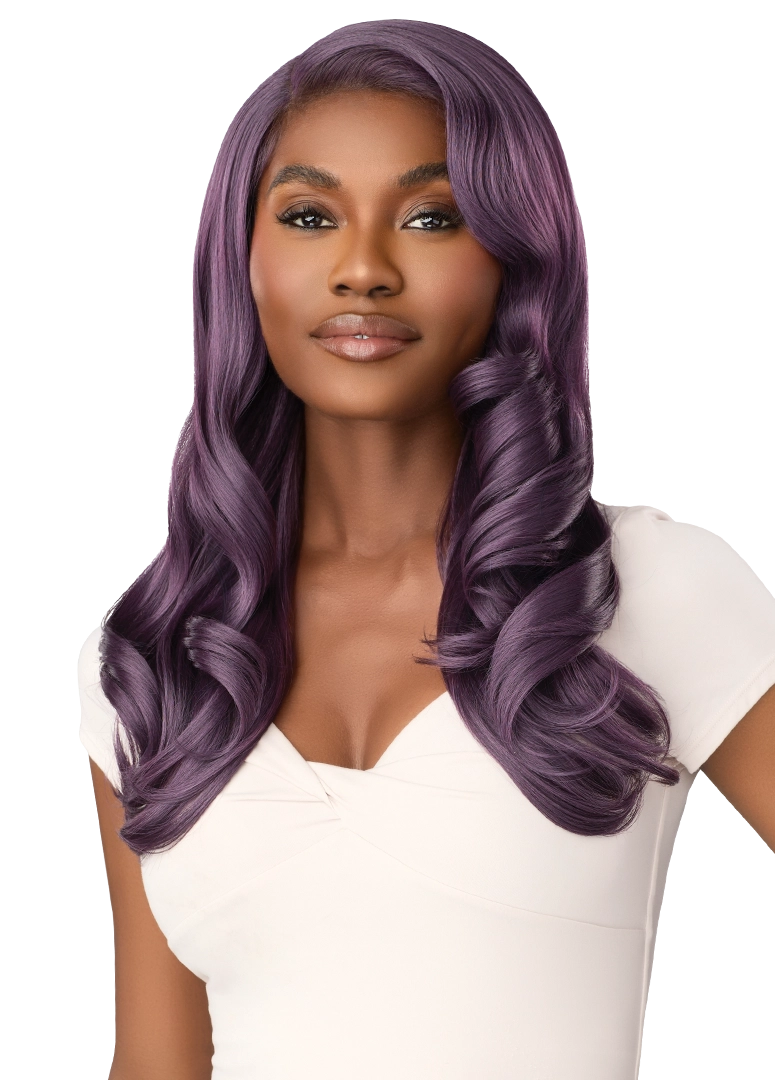 Outre Synthetic Glueless HD Transparent Lace Front Wig Emalinda QLEML - Elevate Styles