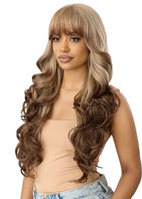 Thumbnail for Outre Synthetic Glueless HD Transparent Lace Front Wig Essaria QLESS - Elevate Styles