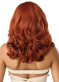 Thumbnail for Outre Synthetic Glueless HD Transparent Lace Front Wig Hadley QLHAD