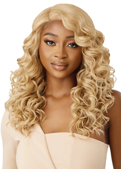 Outre Synthetic Glueless HD Transparent Lace Front Wig Kamari - Elevate Styles