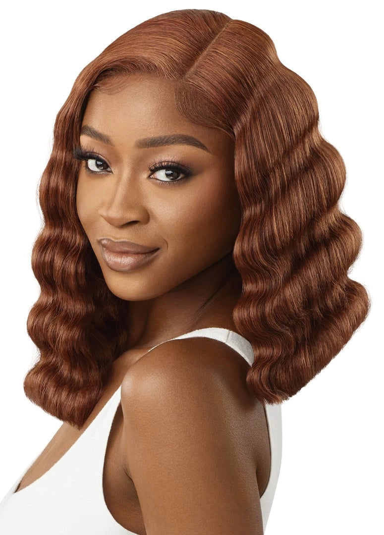 Outre Synthetic Glueless HD Transparent Lace Front Wig Kiyah - Elevate Styles