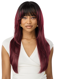 Thumbnail for Outre Synthetic Glueless HD Transparent Lace Front Wig Laurella QLLAU