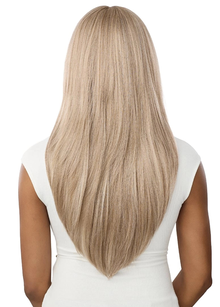 Outre Synthetic Glueless HD Transparent Lace Front Wig Laurella QLLAU