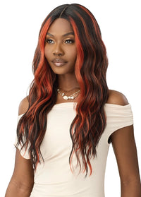 Thumbnail for Outre Synthetic Glueless HD Transparent Lace Front Wig Lorraine QLLRN - Elevate Styles