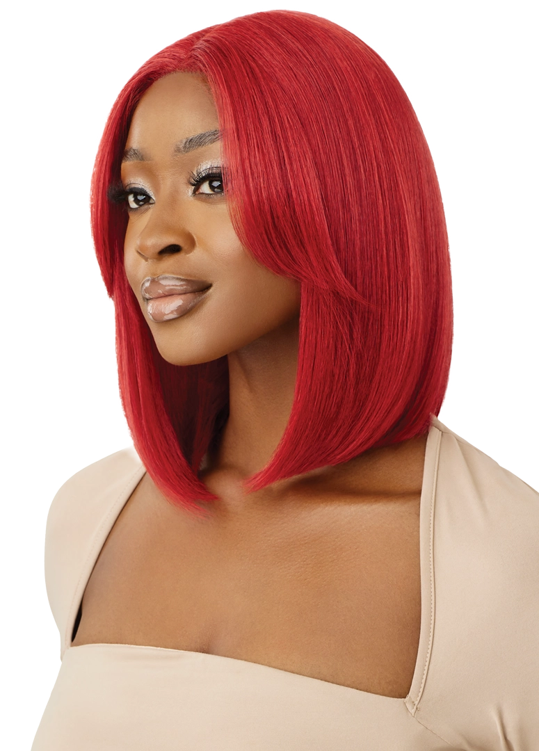 Outre Synthetic Glueless HD Transparent Lace Front Wig Nuru - Elevate Styles
