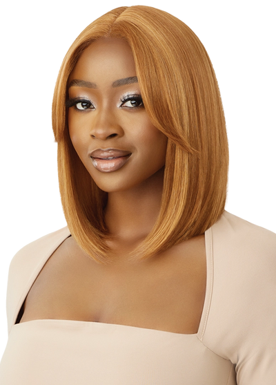 Outre Synthetic Glueless HD Transparent Lace Front Wig Nuru - Elevate Styles
