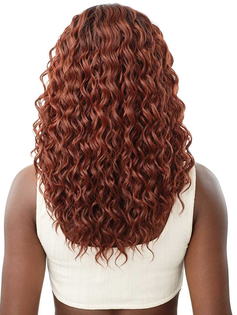 Outre Synthetic Wet N Wavy HD Transparent Lace Front Wig Pricilla - Elevate Styles